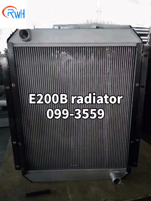 Assy 099 3559 de noyau de radiateur de Caterpillar de réservoir d'eau pour l'excavatrice CAT E200B