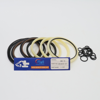 Kit hydraulique matériel de briseur de roche de Kit For Damo DMB 70 de joint de marteau de PTFE
