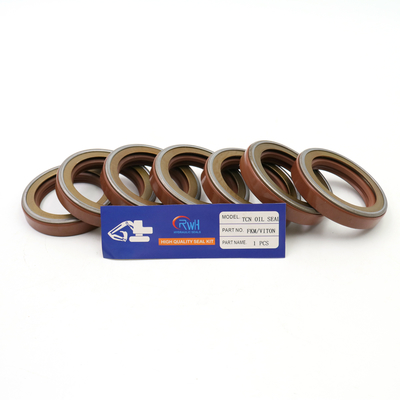 Couleur hydraulique en caoutchouc/de FKM NAT de joint de Brown pour l'excavatrice