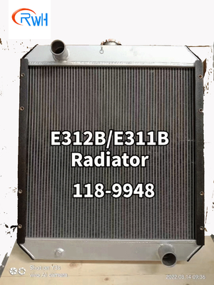 Pièces de rechange d'excavatrice de taille standard 118 9948 radiateur E311B E312B de CAT