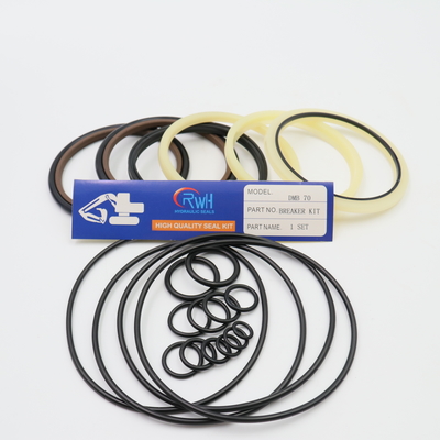Kit hydraulique matériel de briseur de roche de Kit For Damo DMB 70 de joint de marteau de PTFE