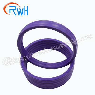 Couleur pourpre d'IDI de Rod Seal de taille standard de matériel hydraulique d'unité centrale