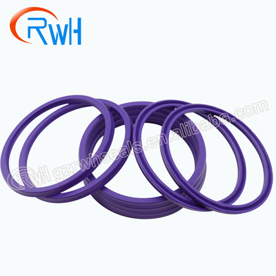Couleur pourpre d'IDI de Rod Seal de taille standard de matériel hydraulique d'unité centrale