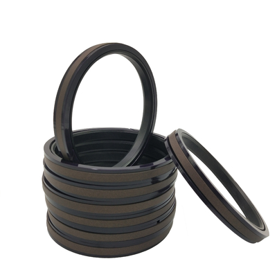 Le joint hydraulique SPGW Brown de piston de PTFE NBR colorent 3 mois de garantie