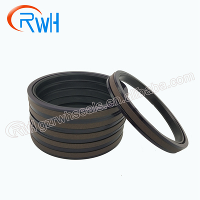 Le joint hydraulique SPGW Brown de piston de PTFE NBR colorent 3 mois de garantie