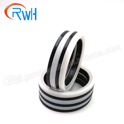 Joint hydraulique de régleur de voie d'OHM de joint de piston de couleur blanche noire
