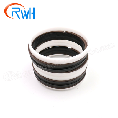 La Force mixte de l'OTAN hydraulique du joint PTFE NBR de piston de RWH pour l'excavatrice de chenille