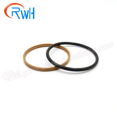Anneau hydraulique HBTS PTFE NBR de tampon de matériel de construction