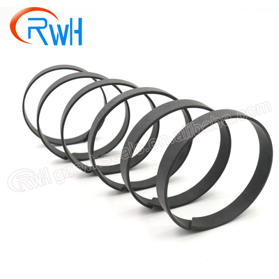 Résine phénolique de tissu de couleur noire de bague d'usure hydraulique de cylindre
