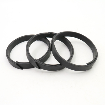Résine phénolique de tissu de couleur noire de bague d'usure hydraulique de cylindre