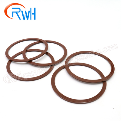 Joint en caoutchouc hydraulique de PTFE, rondelle d'appui LUMINEUSE de cylindre hydraulique