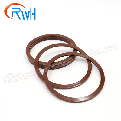 Joint en caoutchouc hydraulique de PTFE, rondelle d'appui LUMINEUSE de cylindre hydraulique