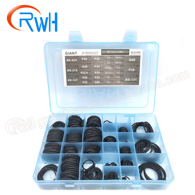 joint en caoutchouc hydraulique O Ring Kit Box For Daewoo/Doosan de 376pcs NBR90