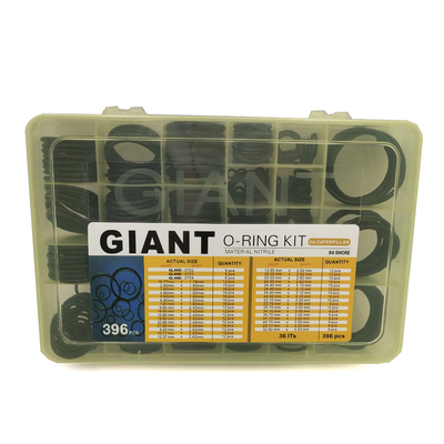 Type géant nitriles O Ring Box Set High Temperature pour CAT Excavator
