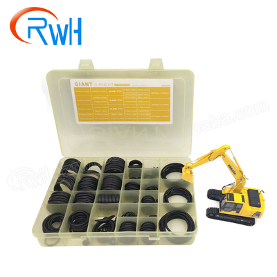 Type géant nitriles O Ring Box Set High Temperature pour CAT Excavator