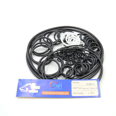 Excavatrice mécanique de Kit For Komatsu PC200-7 de joint de soupape de commande