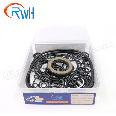Kit de joint de PC200-6 6D102 KOMATSU, kit de Hydraulic Pump Repair d'excavatrice