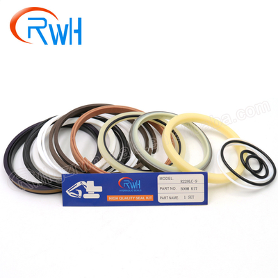 Excavatrice Seal Kit, kit de R220LC-9 Hyundai de boom de cylindre de PTFE