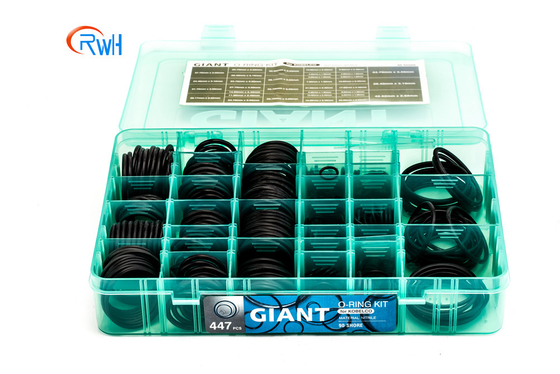 Excavatrice Kobelco 447 PCs O Ring Box NBR 90 O Ring Repair Kit