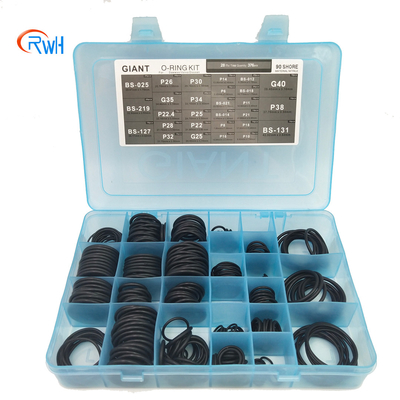 Glande géante NBR O Ring Box Black For Excavator Daewoo Doosan