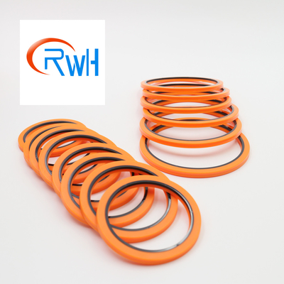 Couleur d'OEM HBY Rod Buffer Seal Hydraulic Orange pour l'excavatrice